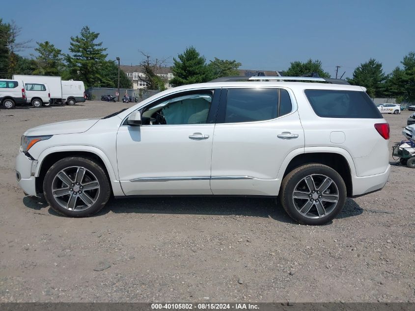 2019 GMC Acadia Denali VIN: 1GKKNXLS1KZ143641 Lot: 40105802