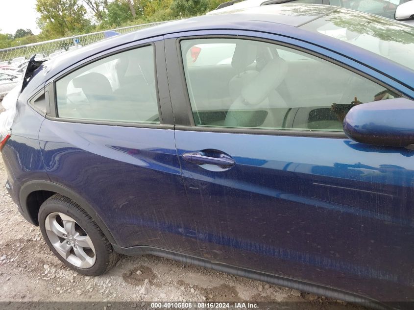 2016 Honda Hr-V Lx VIN: 3CZRU6H37GM720927 Lot: 40105808