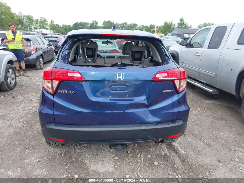 2016 Honda Hr-V Lx VIN: 3CZRU6H37GM720927 Lot: 40105808