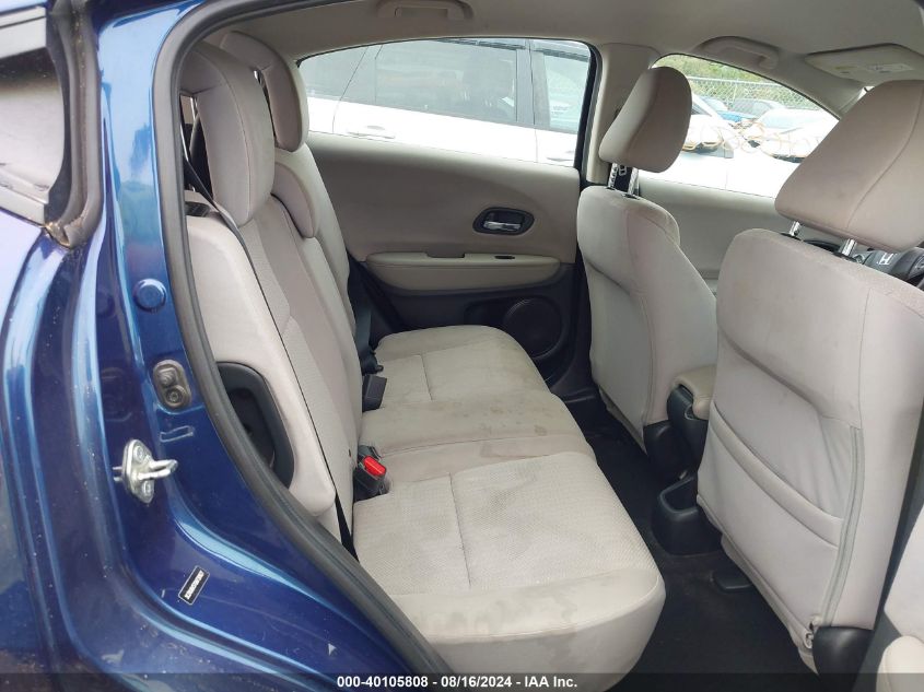 2016 Honda Hr-V Lx VIN: 3CZRU6H37GM720927 Lot: 40105808