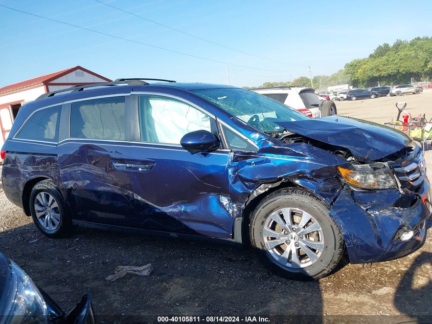 2017 HONDA ODYSSEY EXL - 5FNRL5H60HB022095
