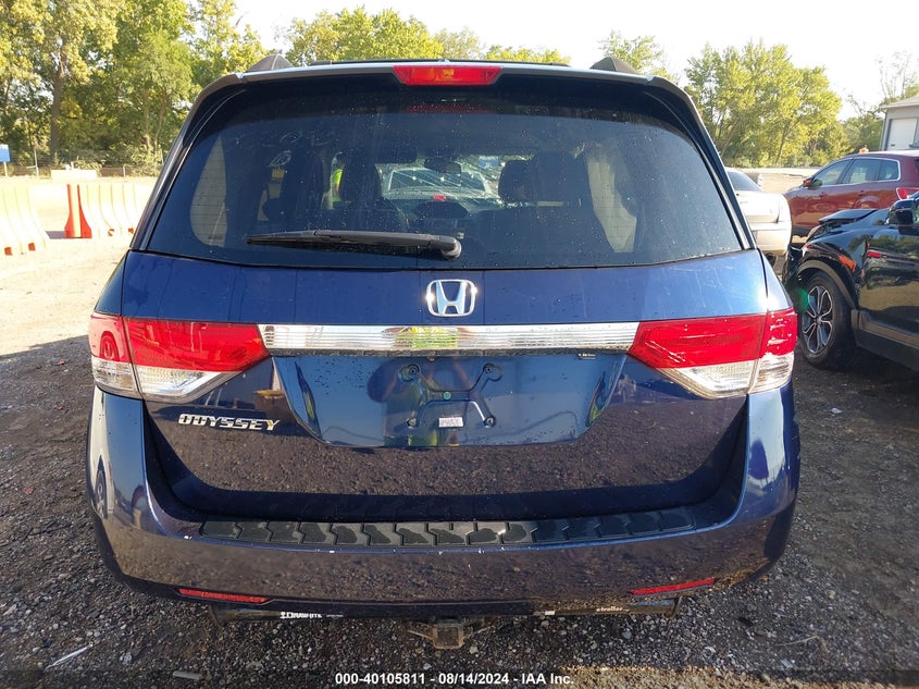 2017 HONDA ODYSSEY EXL - 5FNRL5H60HB022095