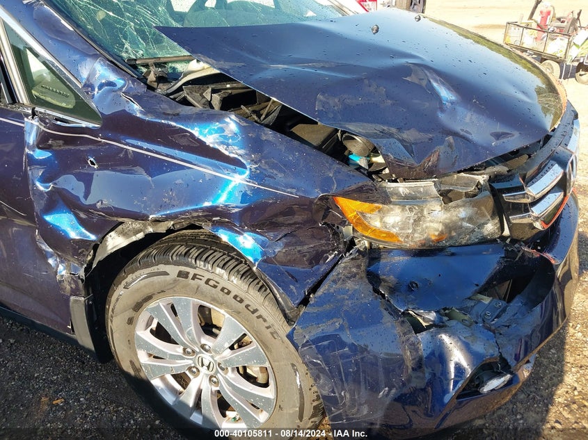 2017 HONDA ODYSSEY EXL - 5FNRL5H60HB022095