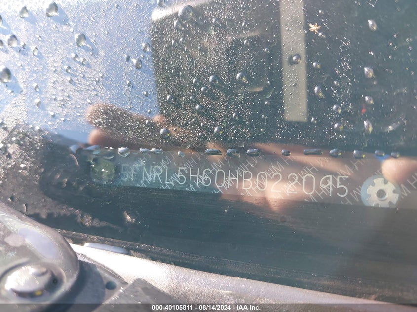 2017 HONDA ODYSSEY EXL - 5FNRL5H60HB022095