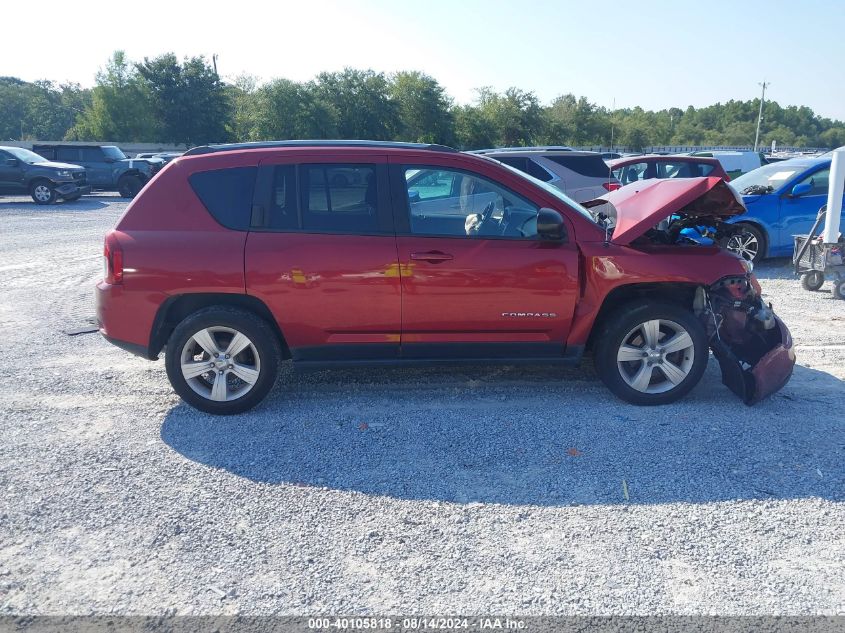 2017 Jeep Compass Sport Fwd VIN: 1C4NJCBA8HD130798 Lot: 40105818