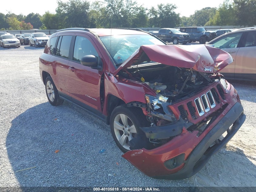VIN 1C4NJCBA8HD130798 2017 JEEP COMPASS SPORT FWD