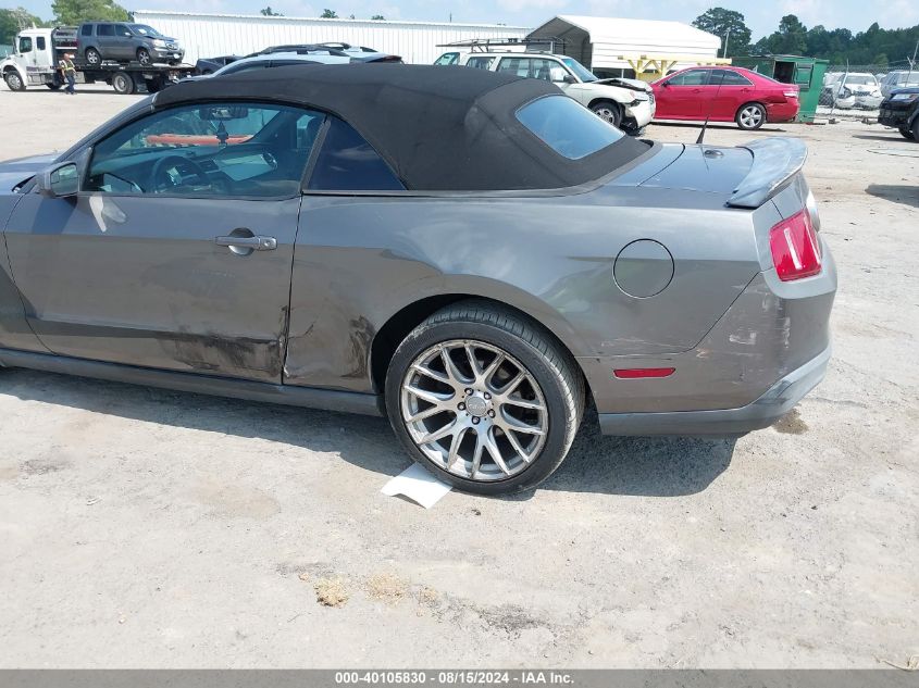 2011 Ford Mustang V6 Premium VIN: 1ZVBP8EM3B5100501 Lot: 40105830