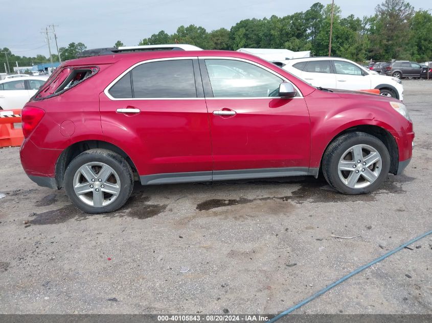 2014 Chevrolet Equinox Ltz VIN: 1GNFLHEK5EZ116069 Lot: 40105843