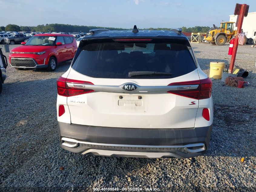 2021 Kia Seltos S VIN: KNDEU2AA1M7125633 Lot: 40105849