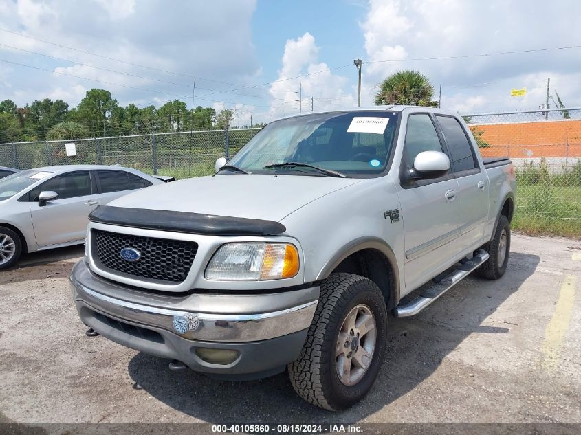 2002 Ford F150 Supercrew VIN: 1FTRW08L02KD35920 Lot: 40105860