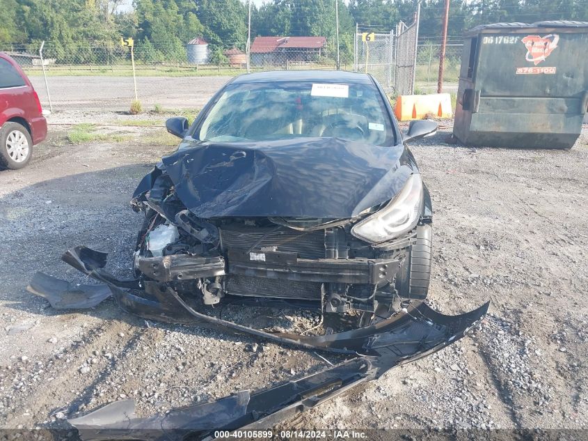 2014 Hyundai Elantra Limited VIN: KMHDH4AE4EU104594 Lot: 40105899