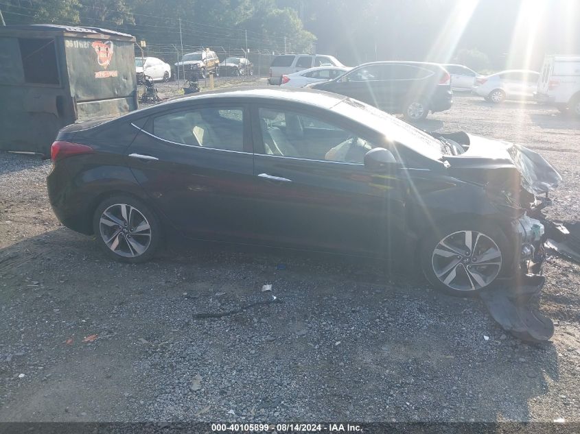 2014 Hyundai Elantra Limited VIN: KMHDH4AE4EU104594 Lot: 40105899