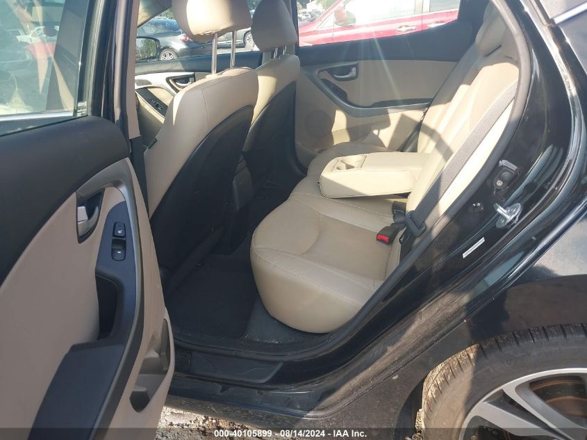 2014 Hyundai Elantra Limited VIN: KMHDH4AE4EU104594 Lot: 40105899