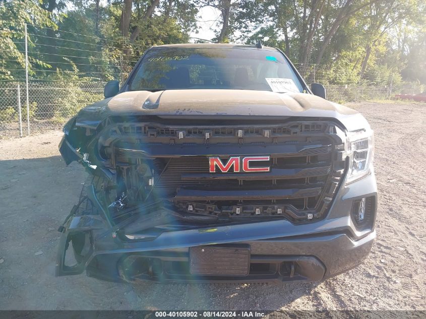 2021 GMC Sierra 1500 4Wd Short Box Elevation VIN: 1GTP9CEK7MZ385283 Lot: 40105902