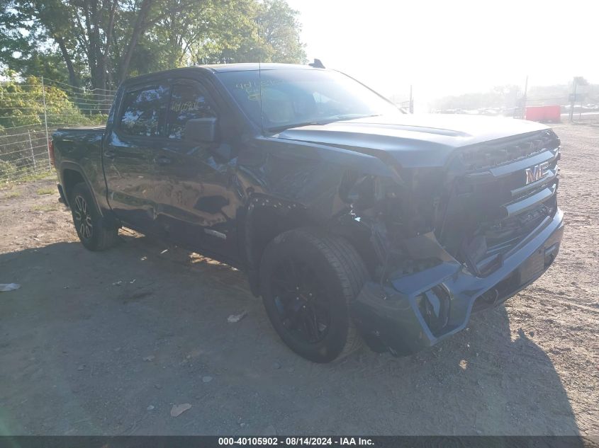 2021 GMC Sierra 1500 4Wd Short Box Elevation VIN: 1GTP9CEK7MZ385283 Lot: 40105902