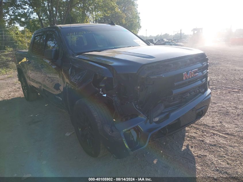 2021 GMC Sierra 1500 4Wd Short Box Elevation VIN: 1GTP9CEK7MZ385283 Lot: 40105902