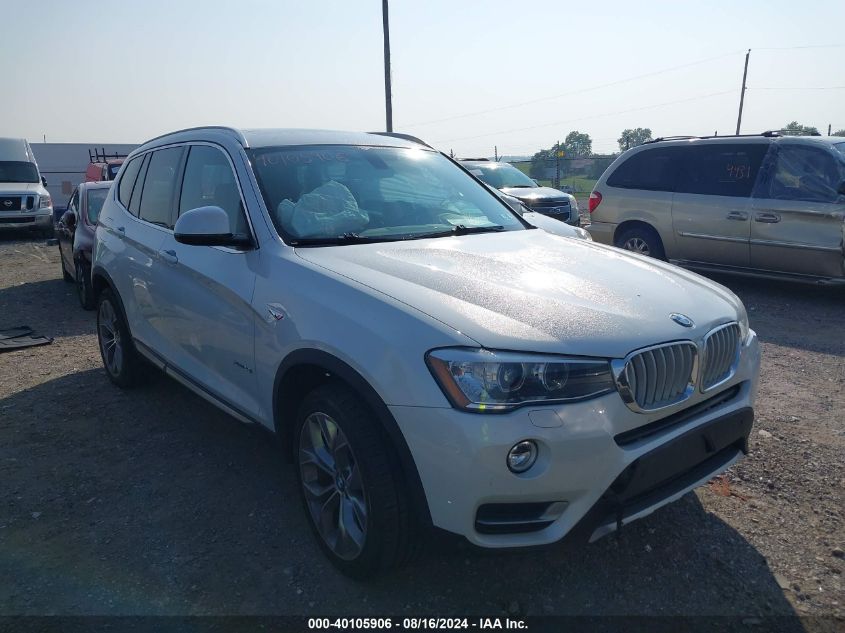 2015 BMW X3 XDRIVE28I - 5UXWX9C58F0D60970