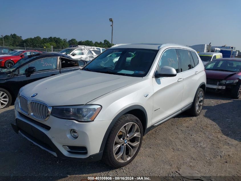 VIN 5UXWX9C58F0D60970 2015 BMW X3, Xdrive28I no.2