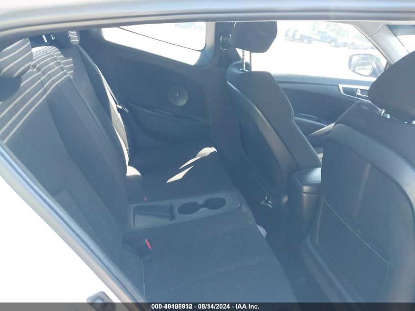 2016 Hyundai Veloster VIN: KMHTC6AD7GU274206 Lot: 40105912