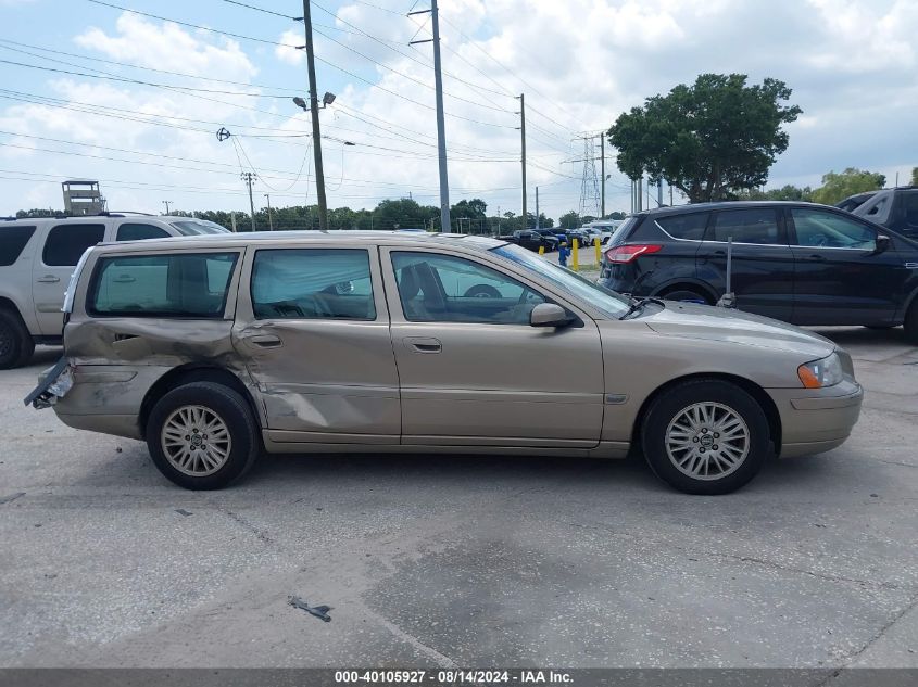 2005 Volvo V70 VIN: YV1SW612252503772 Lot: 40105927