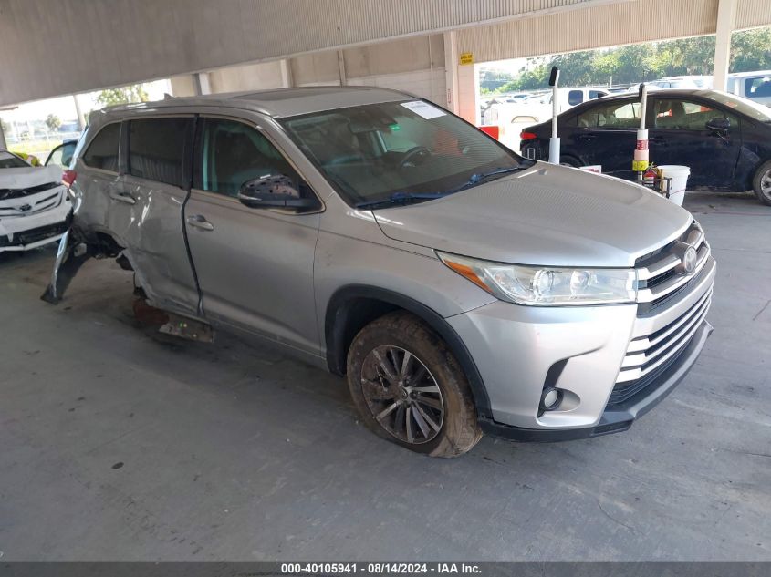 5TDKZRFH7JS547636 2018 TOYOTA HIGHLANDER - Image 1