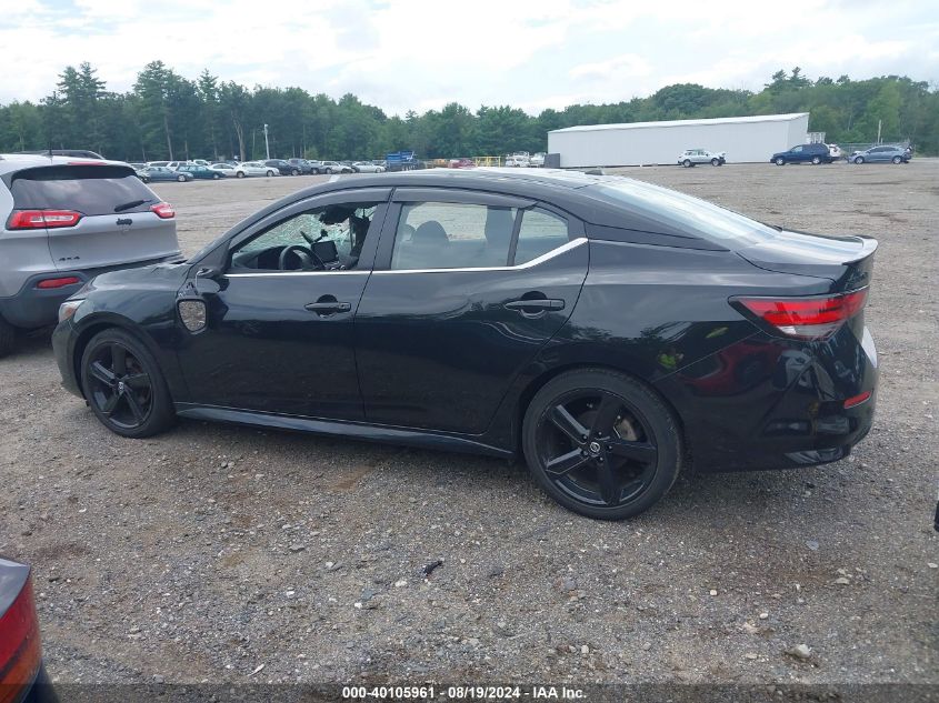 2022 Nissan Sentra Sr Xtronic Cvt VIN: 3N1AB8DV0NY209189 Lot: 40105961