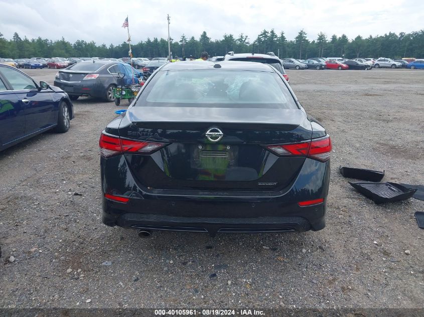 2022 Nissan Sentra Sr Xtronic Cvt VIN: 3N1AB8DV0NY209189 Lot: 40105961