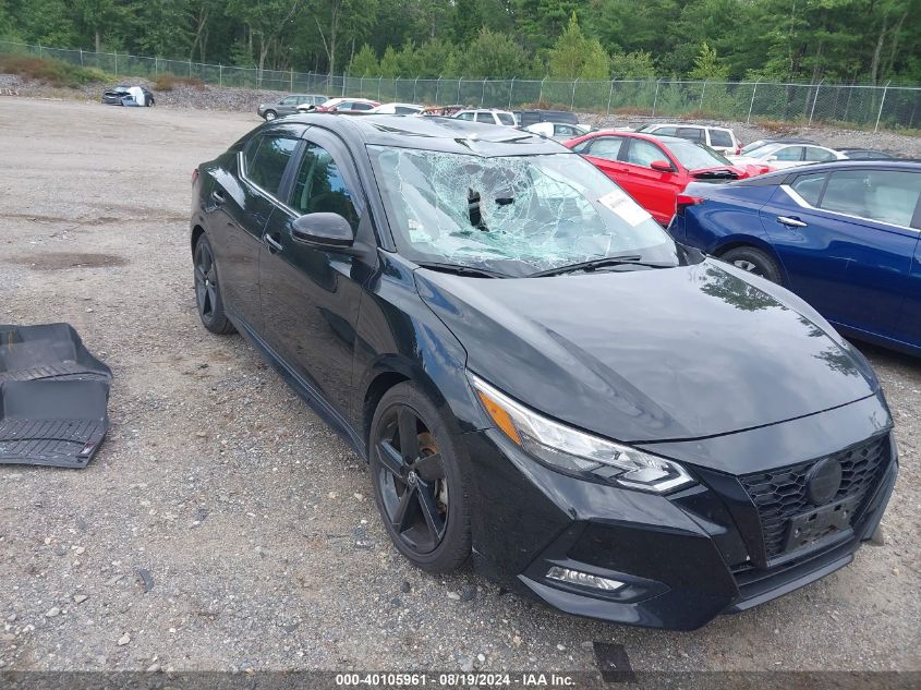 2022 Nissan Sentra Sr Xtronic Cvt VIN: 3N1AB8DV0NY209189 Lot: 40105961