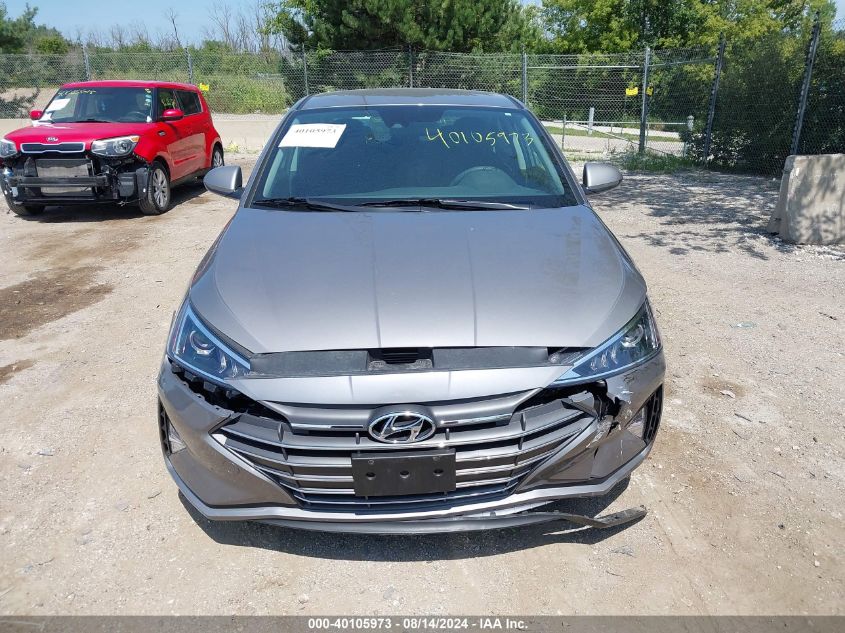 2020 Hyundai Elantra Sel VIN: KMHD84LF9LU993475 Lot: 40105973