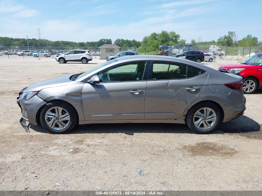 2020 Hyundai Elantra Sel VIN: KMHD84LF9LU993475 Lot: 40105973