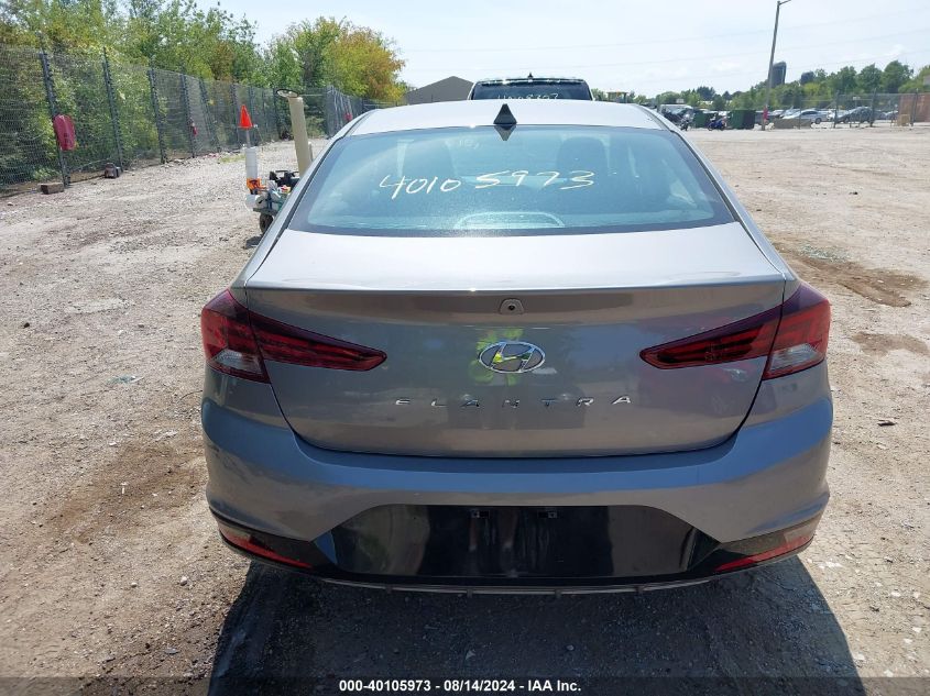 2020 Hyundai Elantra Sel VIN: KMHD84LF9LU993475 Lot: 40105973