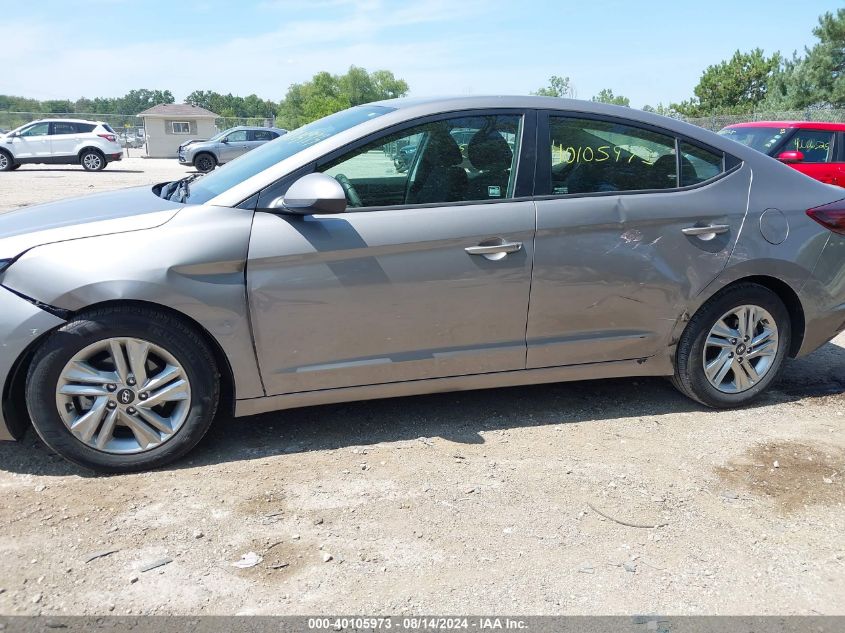2020 Hyundai Elantra Sel VIN: KMHD84LF9LU993475 Lot: 40105973