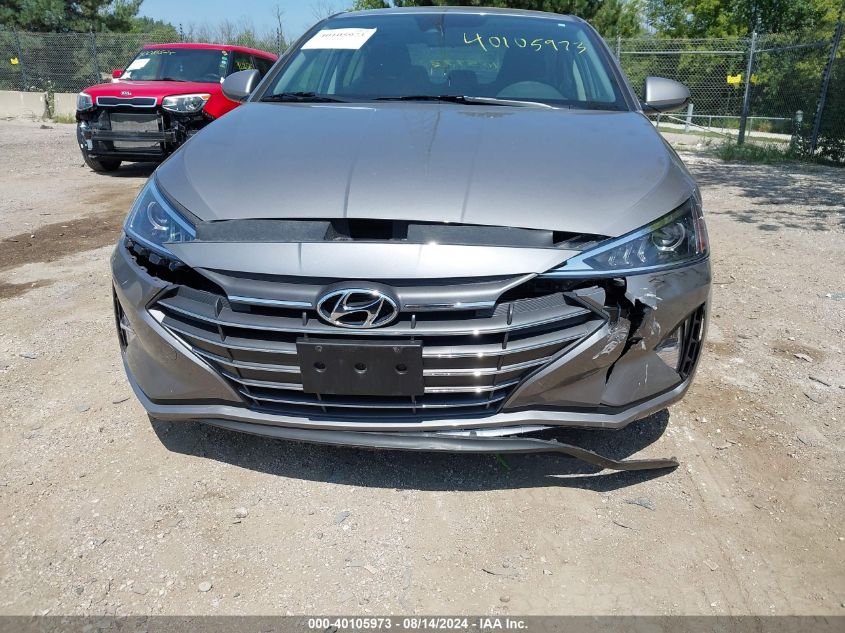 2020 Hyundai Elantra Sel VIN: KMHD84LF9LU993475 Lot: 40105973