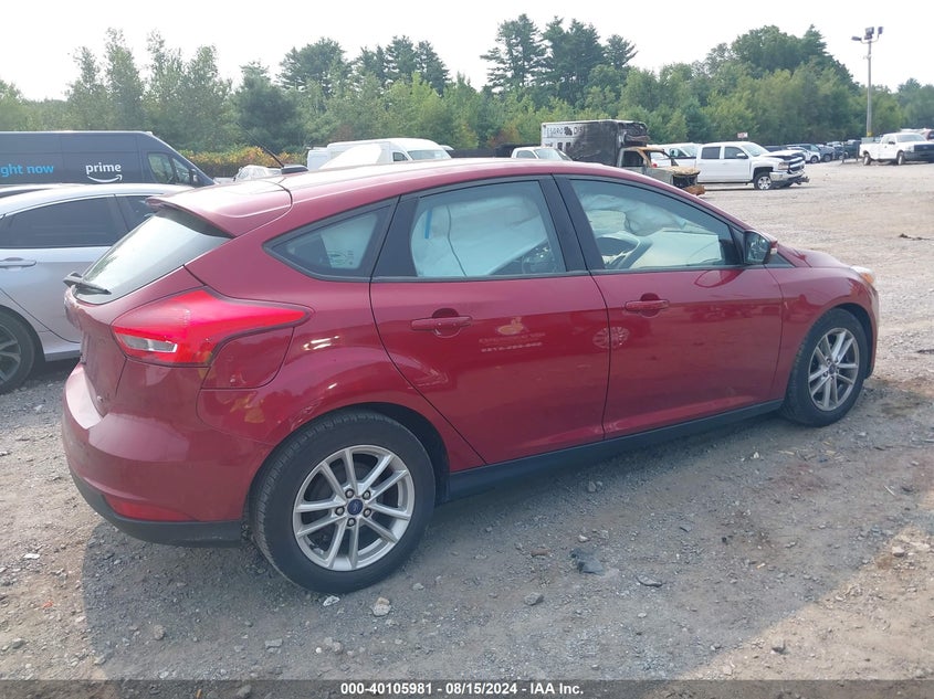 2017 FORD FOCUS SE - 1FADP3K22HL207938
