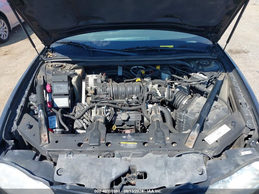 2002 Chevrolet Monte Carlo Ss VIN: 2G1WX15K729167026 Lot: 40105983