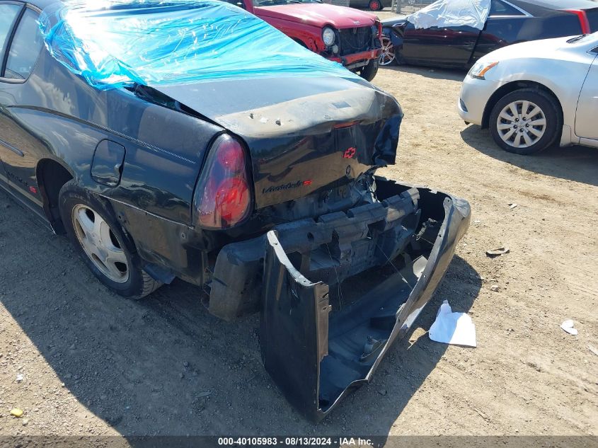 2002 Chevrolet Monte Carlo Ss VIN: 2G1WX15K729167026 Lot: 40105983