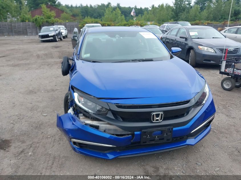 2019 Honda Civic Lx VIN: 2HGFC2F62KH569683 Lot: 40106002