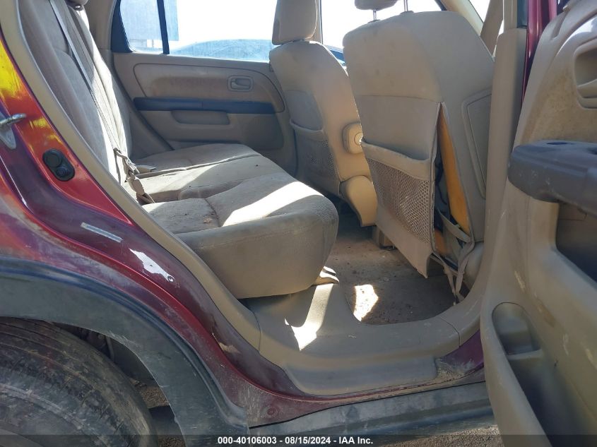 2005 Honda Cr-V Lx VIN: JHLRD68595C016589 Lot: 40106003