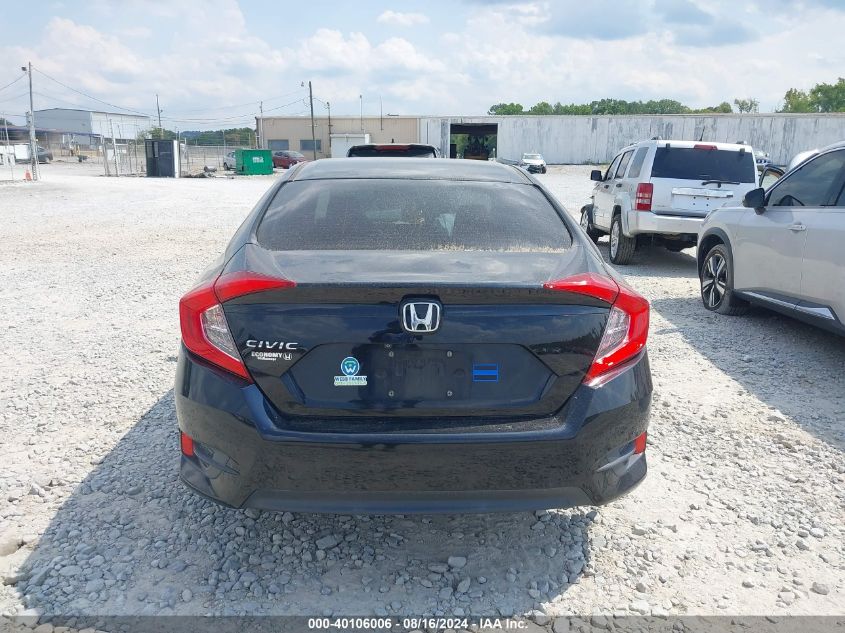 2016 Honda Civic Lx VIN: 19XFC2F52GE021692 Lot: 40106006