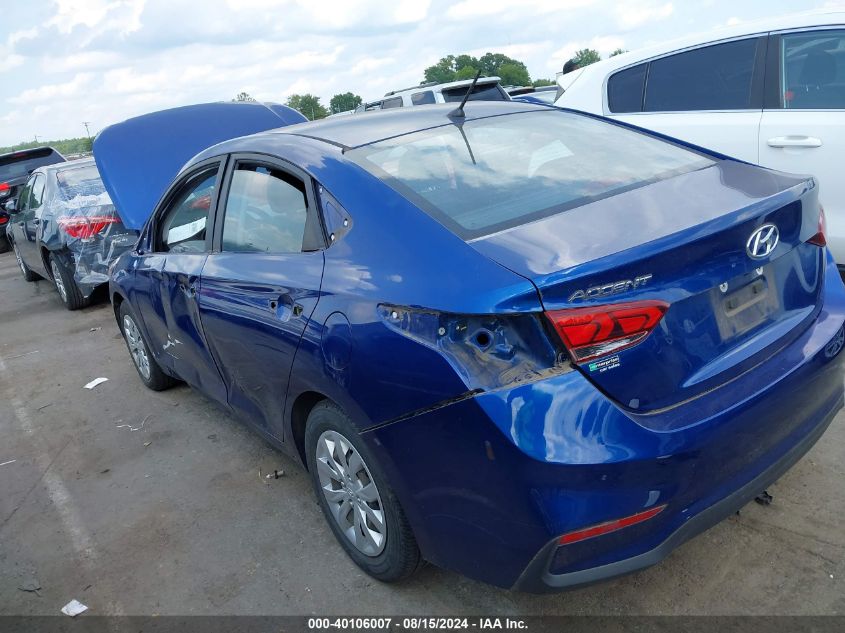 2019 Hyundai Accent Se VIN: 3KPC24A39KE065267 Lot: 40106007