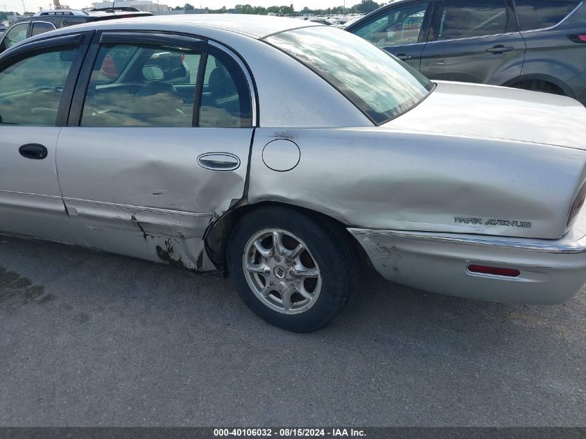 2000 Buick Park Avenue VIN: 1G4CW52K3Y4137103 Lot: 40106032