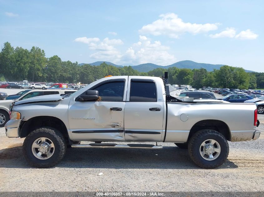 2004 Dodge Ram 2500 Slt/Laramie VIN: 3D7KU28CX4G141429 Lot: 40106057