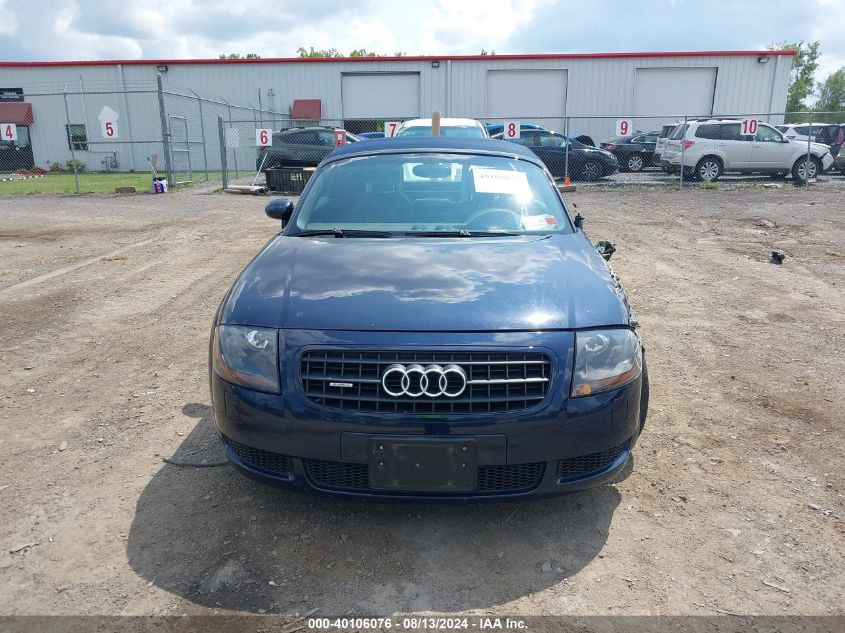 2004 Audi Tt 1.8L VIN: TRUUT28N541003356 Lot: 40106076