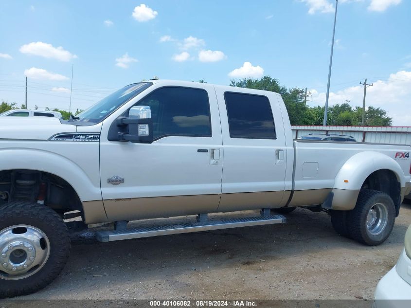 2012 Ford F-350 Lariat VIN: 1FT8W3DTXCED16536 Lot: 40106082