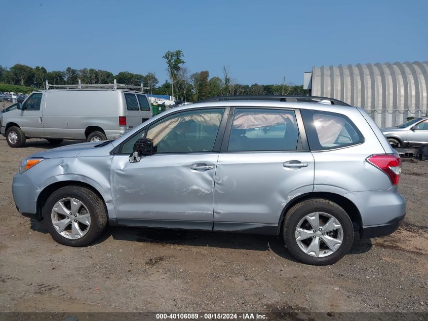 2016 Subaru Forester 2.5I VIN: JF2SJABC4GH532464 Lot: 40106089