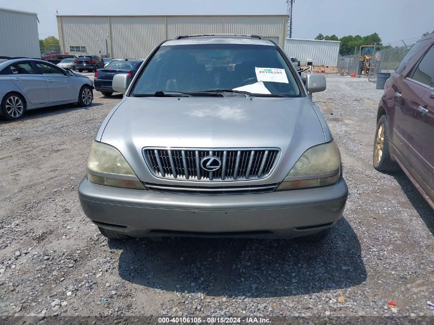 2001 Lexus Rx 300 VIN: JTJGF10U510084661 Lot: 40106105