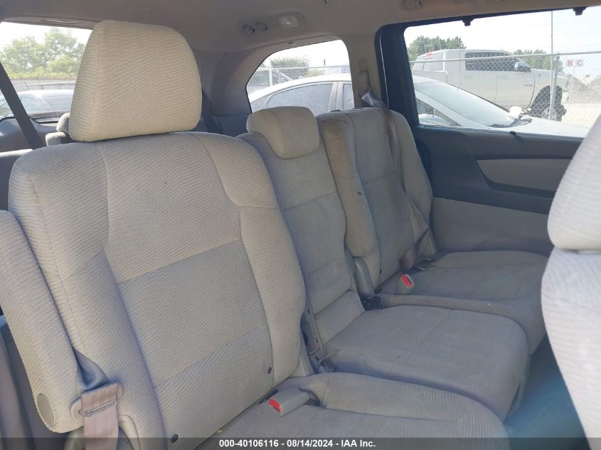 2012 Honda Odyssey Ex VIN: 5FNRL5H44CB040218 Lot: 40106116