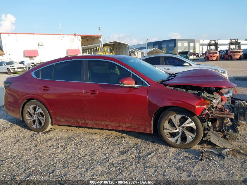 2022 Subaru Legacy Premium VIN: 4S3BWAF64N3022811 Lot: 40106120