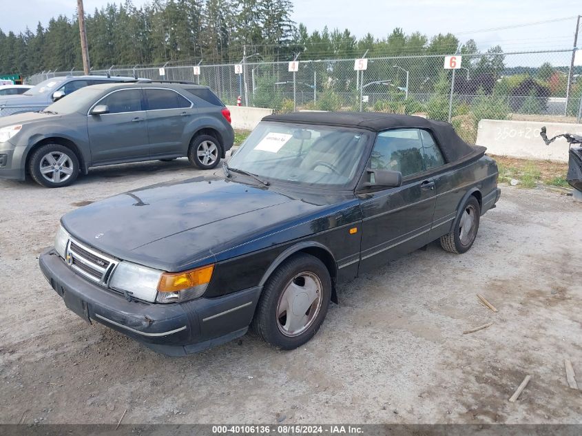 1992 Saab 900 VIN: YS3AL75L0N7007772 Lot: 40106136