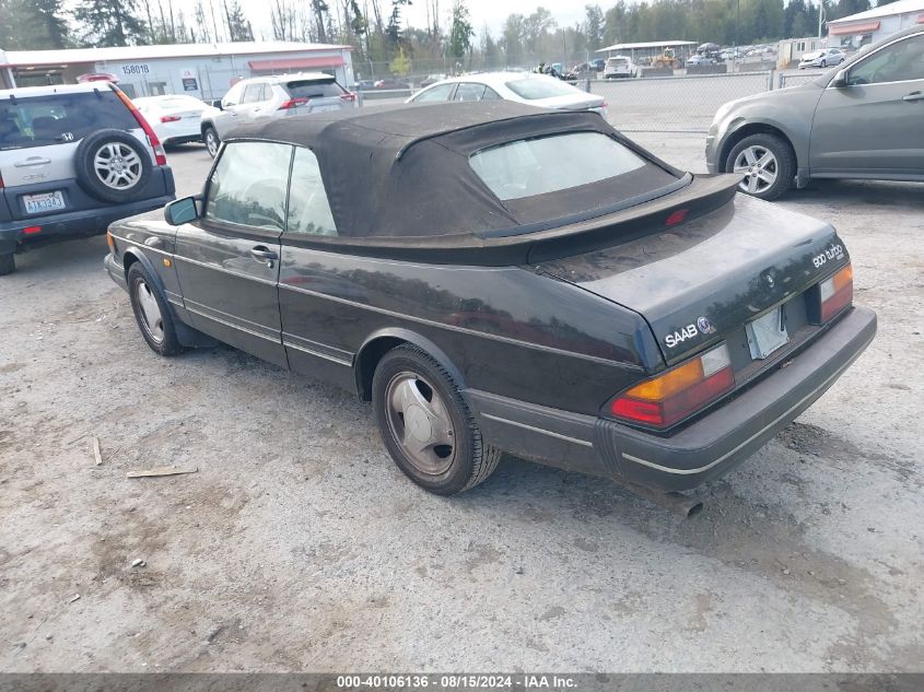 1992 Saab 900 VIN: YS3AL75L0N7007772 Lot: 40106136